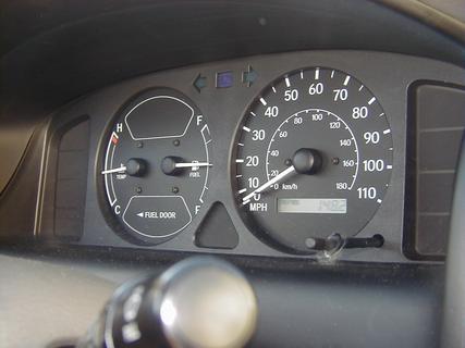 When we picked up our hire car it was only half full of petrol!!<br>Location: Near Hire Car location
